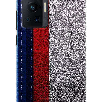 BMW Stripes Vivo X70 Pro Hard Case Back Cover by Casekaro