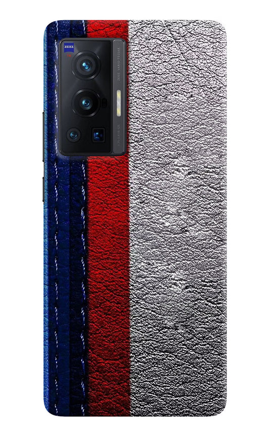 BMW Stripes Vivo X70 Pro Hard Case Back Cover by Casekaro