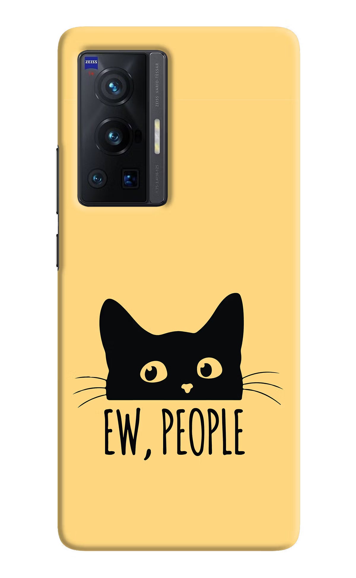 Ew People Catitude Vivo X70 Pro Hard Case Back Cover by Casekaro