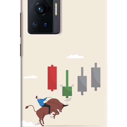 Bull Trading Momentum Vivo X70 Pro Hard Case Back Cover by Casekaro