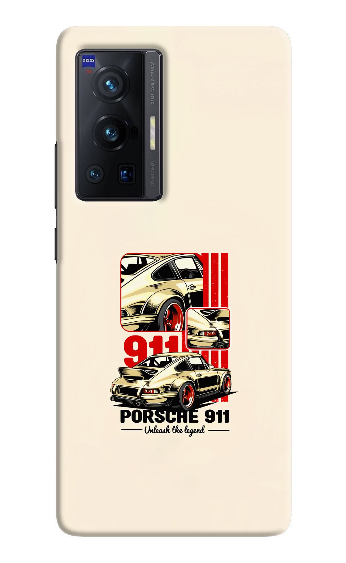 Classic Porsche 911 Vivo X70 Pro Hard Case Back Cover by Casekaro