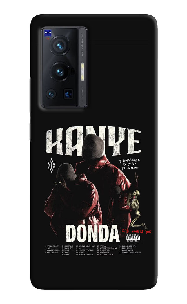 Donda Kanye West Vivo X70 Pro Hard Case Back Cover by Casekaro
