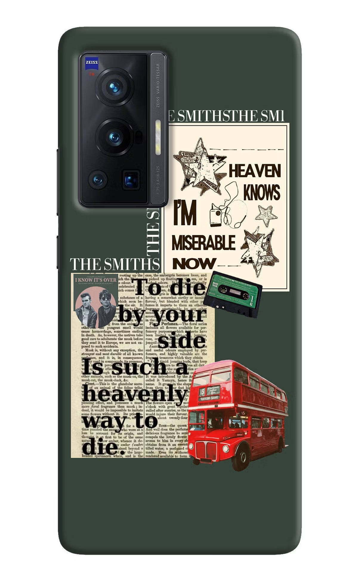 The Smiths Vivo X70 Pro Hard Case Back Cover by Casekaro