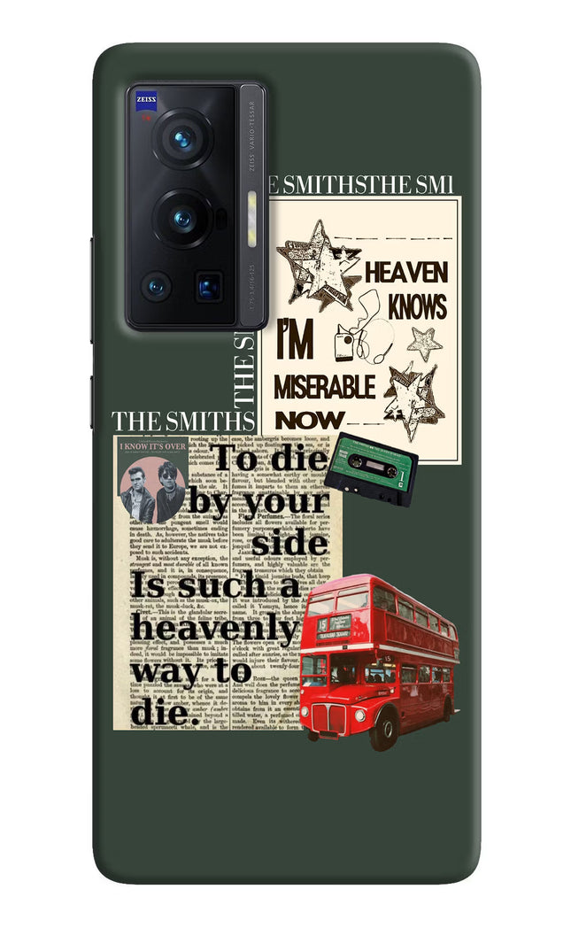 The Smiths Vivo X70 Pro Hard Case Back Cover by Casekaro