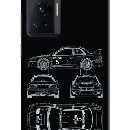 WRC'99 Vivo X70 Pro Hard Case Back Cover by Casekaro