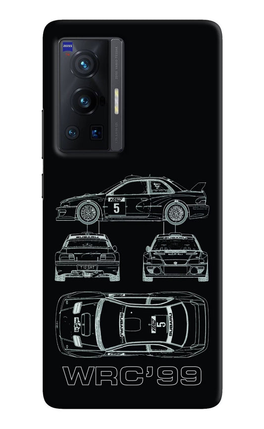 WRC'99 Vivo X70 Pro Hard Case Back Cover by Casekaro