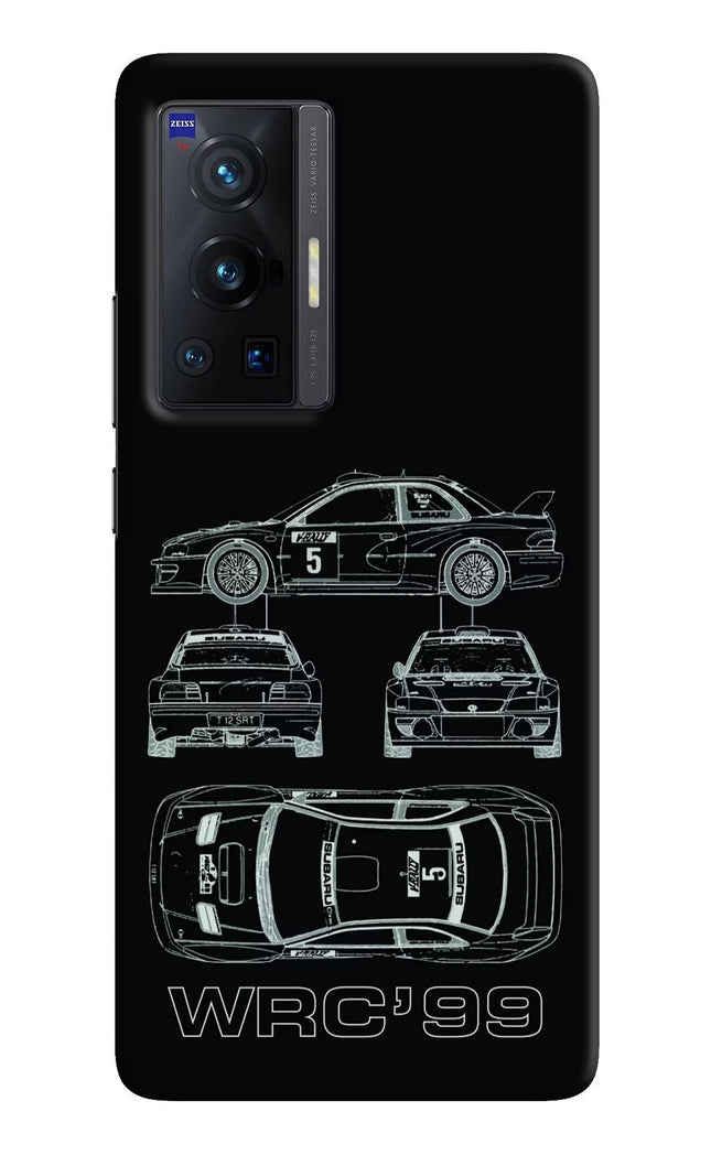 WRC'99 Vivo X70 Pro Hard Case Back Cover by Casekaro
