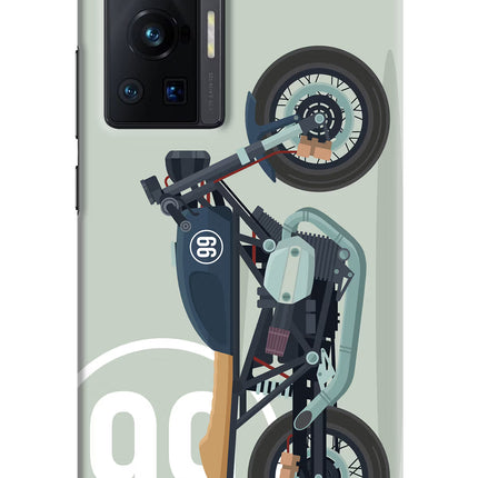 Classic Cafe Racer 99 Vivo X70 Pro Hard Case Back Cover by Casekaro
