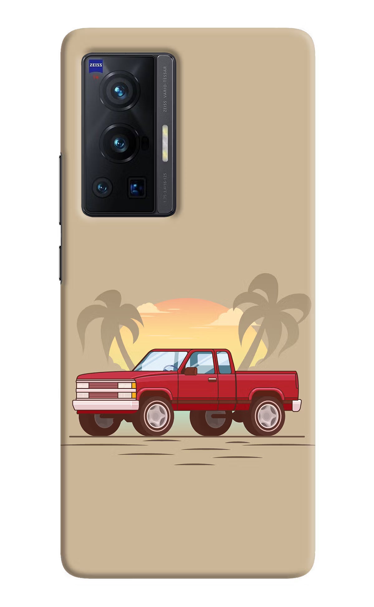 Desert Classic Drive Vivo X70 Pro Hard Case Back Cover by Casekaro