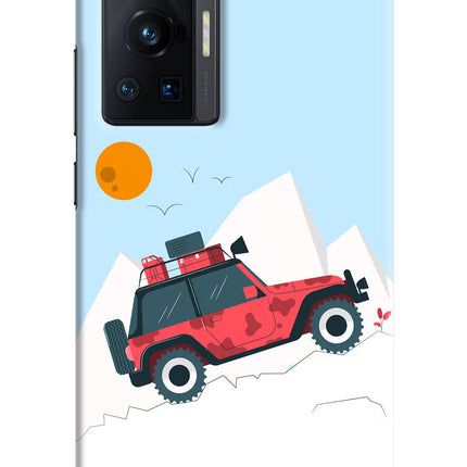 Mountain Trail Beast Vivo X70 Pro Hard Case Back Cover by Casekaro