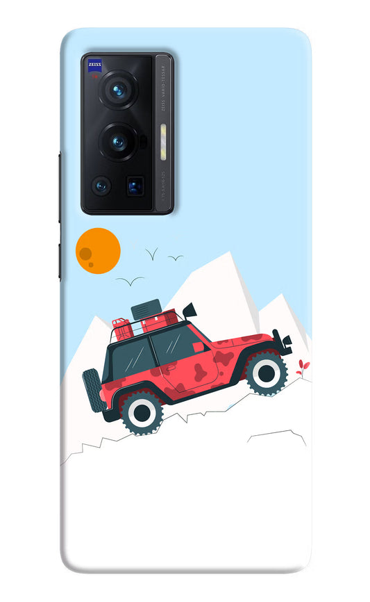 Mountain Trail Beast Vivo X70 Pro Hard Case Back Cover by Casekaro