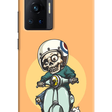 Undead Biker Vivo X70 Pro Hard Case Back Cover by Casekaro