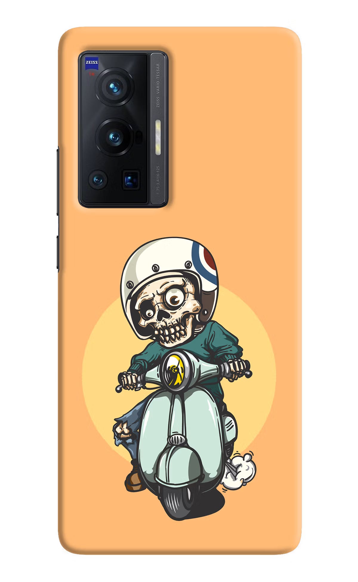 Undead Biker Vivo X70 Pro Hard Case Back Cover by Casekaro