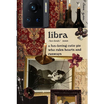 Libra Zodiac Vivo X70 Pro Hard Case Back Cover by Casekaro
