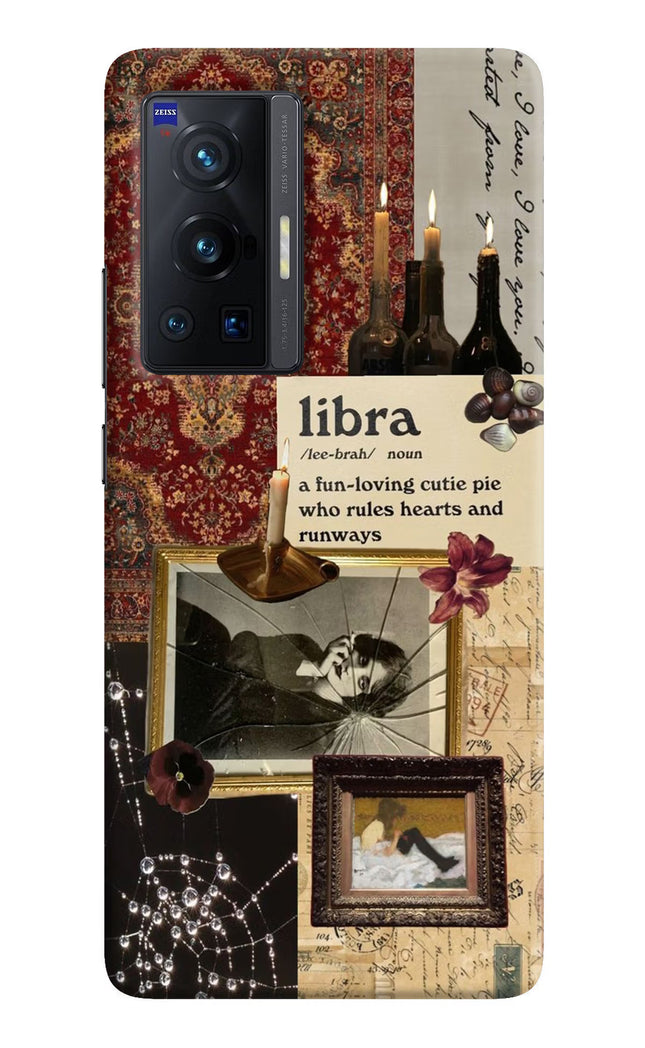 Libra Zodiac Vivo X70 Pro Hard Case Back Cover by Casekaro