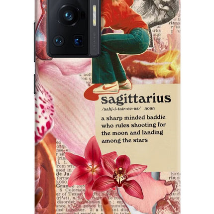 Sagittarius Zodiac Vivo X70 Pro Hard Case Back Cover by Casekaro
