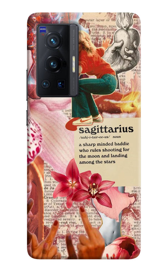 Sagittarius Zodiac Vivo X70 Pro Hard Case Back Cover by Casekaro