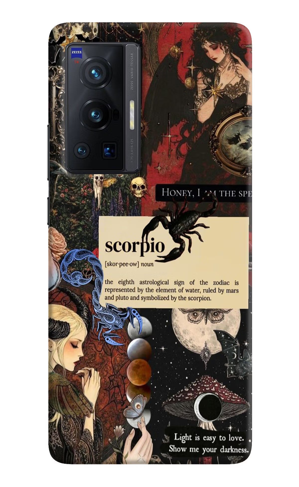 Scorpio Zodiac Vivo X70 Pro Hard Case Back Cover by Casekaro