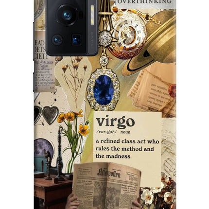 Virgo Zodiac Vivo X70 Pro Hard Case Back Cover by Casekaro
