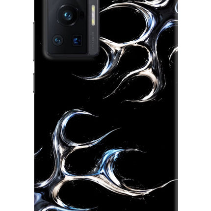 Chrome Tribal Vivo X70 Pro Hard Case Back Cover by Casekaro