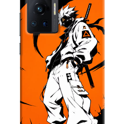 Street Samurai  Vivo X70 Pro Hard Case Back Cover by Casekaro