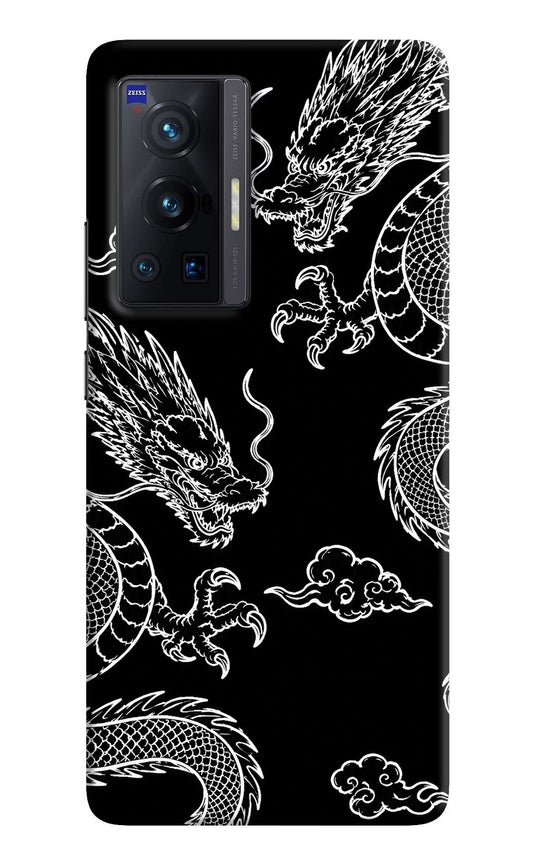 Twin Dragons Vivo X70 Pro Hard Case Back Cover by Casekaro