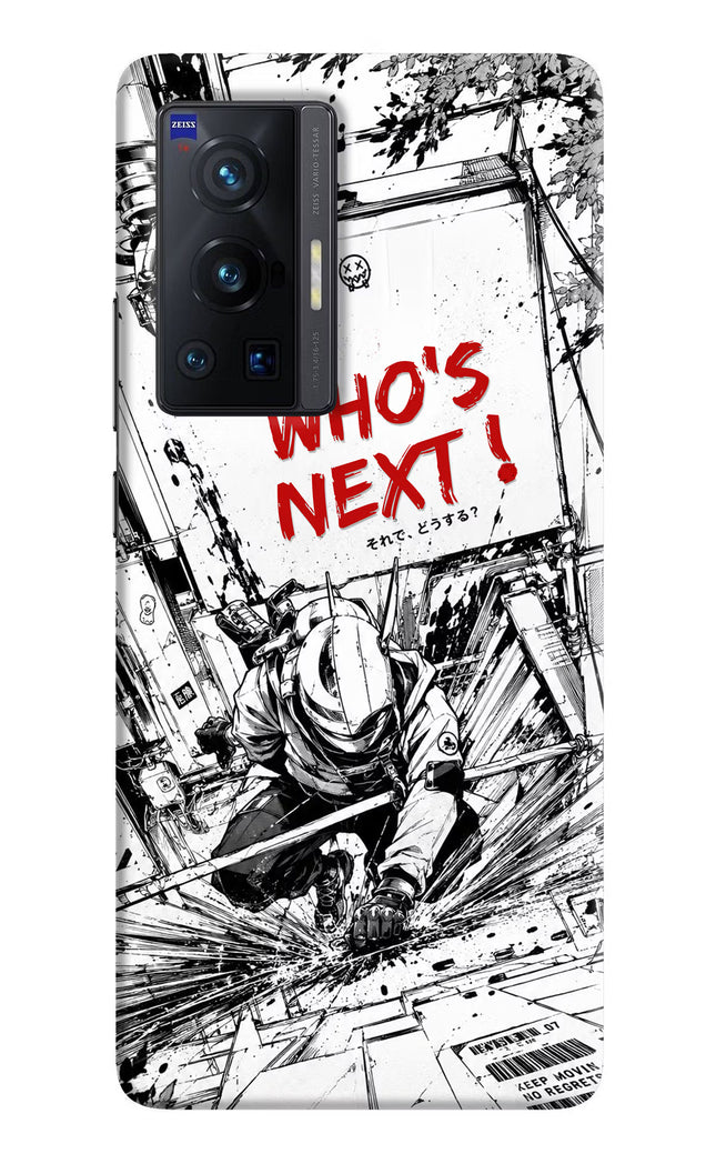 Who's Next Vivo X70 Pro Hard Case Back Cover by Casekaro
