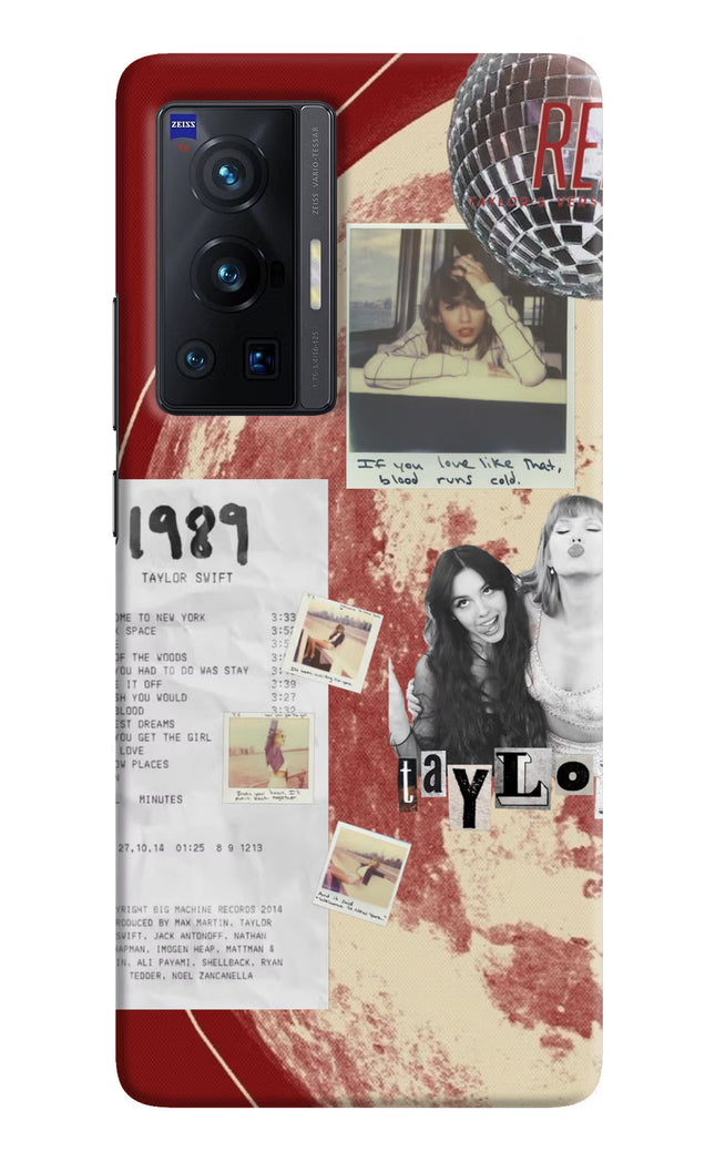 Taylor Swift Vivo X70 Pro Hard Case Back Cover by Casekaro