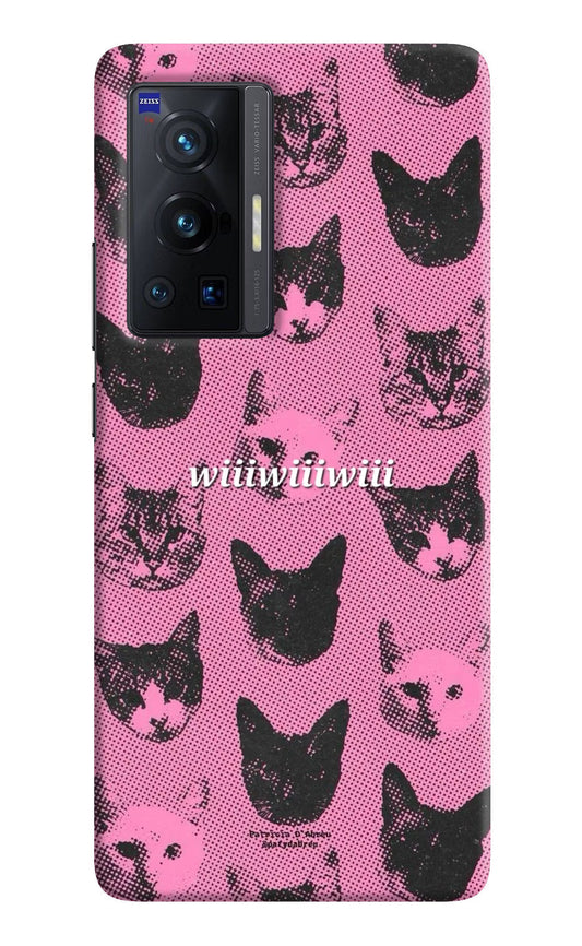 Pink Cats Vivo X70 Pro Back Cover