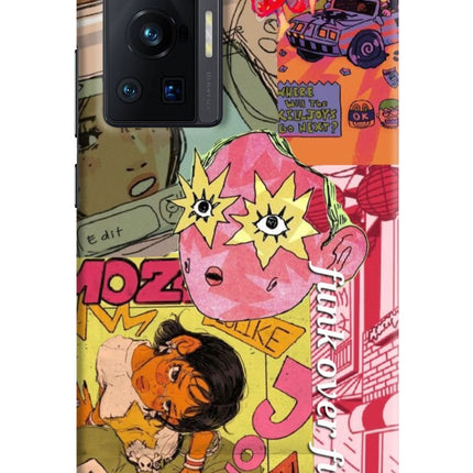 Funkover Vivo X70 Pro Hard Case Back Cover by Casekaro
