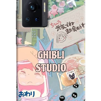 Studio Ghibli Vivo X70 Pro Hard Case Back Cover by Casekaro