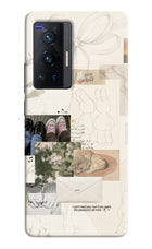 Soft Aesthetic Vivo X70 Pro Hard Case Back Cover by Casekaro