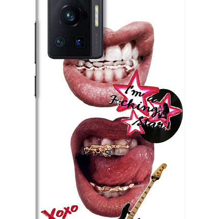 Rockstar Vivo X70 Pro Hard Case Back Cover by Casekaro