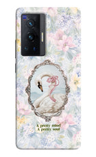 Pretty Mind Pretty Soul Vivo X70 Pro Hard Case Back Cover by Casekaro