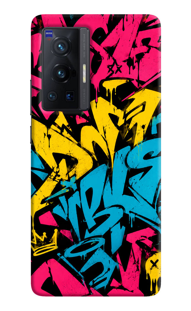 Graffiti Vibe Vivo X70 Pro Hard Case Back Cover by Casekaro