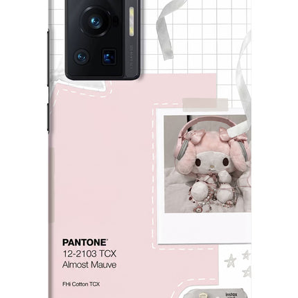 Pantone Asthetic Vivo X70 Pro Hard Case Back Cover by Casekaro