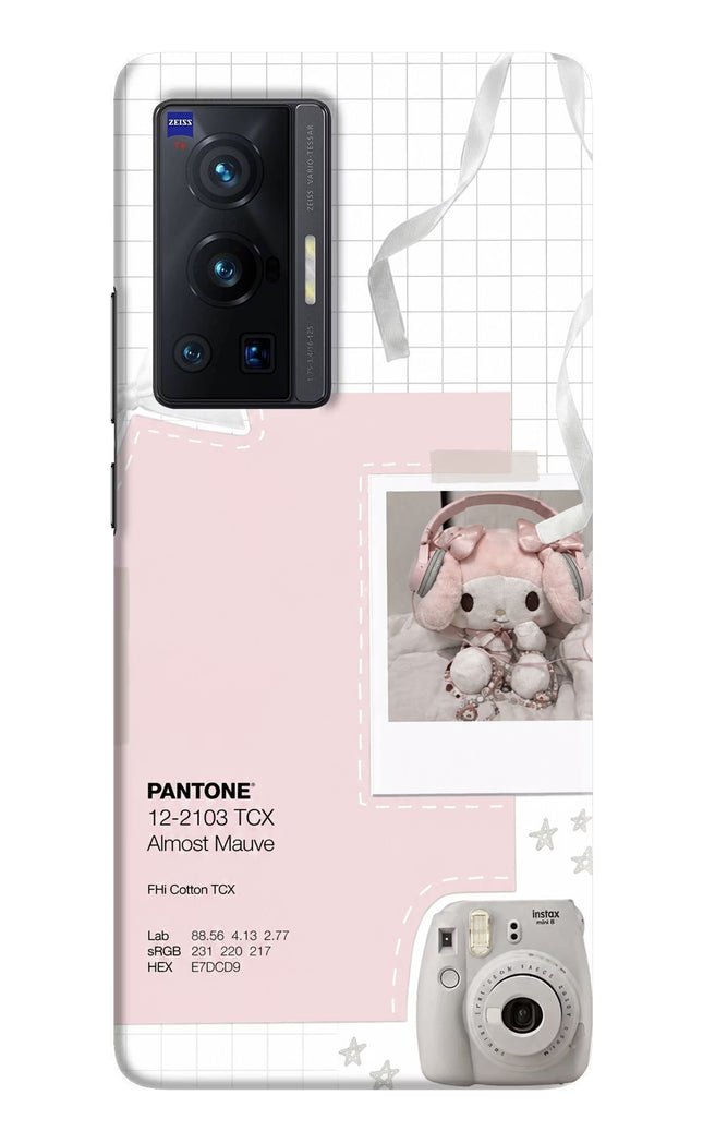 Pantone Asthetic Vivo X70 Pro Hard Case Back Cover by Casekaro
