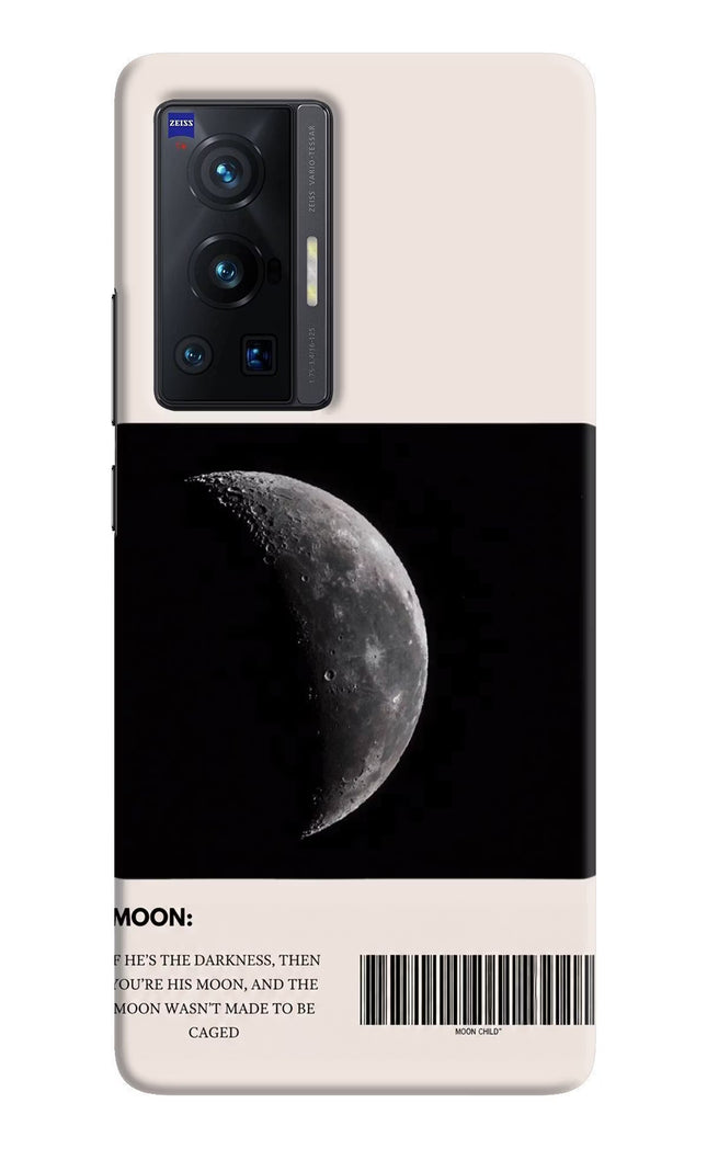 Moon Phase Vivo X70 Pro Hard Case Back Cover by Casekaro