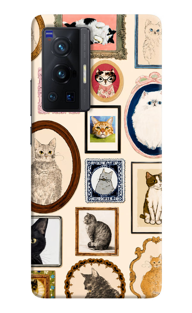 Mirror Cats Vivo X70 Pro Hard Case Back Cover by Casekaro