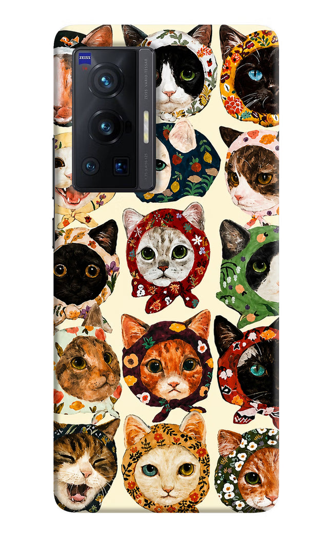 Cool Cat Vivo X70 Pro Hard Case Back Cover by Casekaro