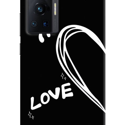 Love Line Vivo X70 Pro Hard Case Back Cover by Casekaro