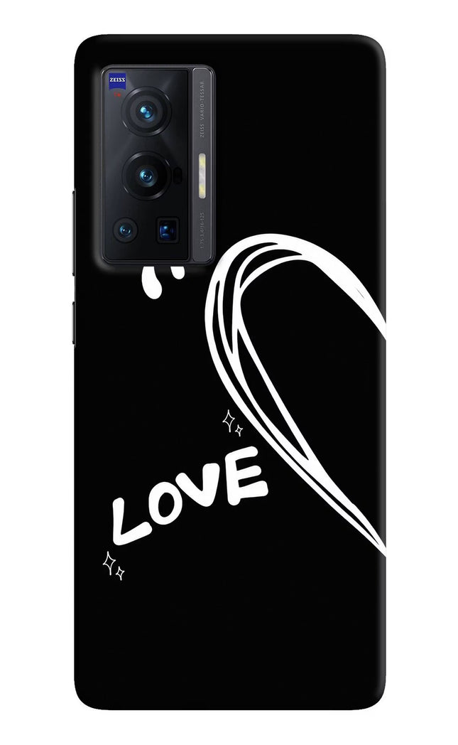 Love Line Vivo X70 Pro Hard Case Back Cover by Casekaro