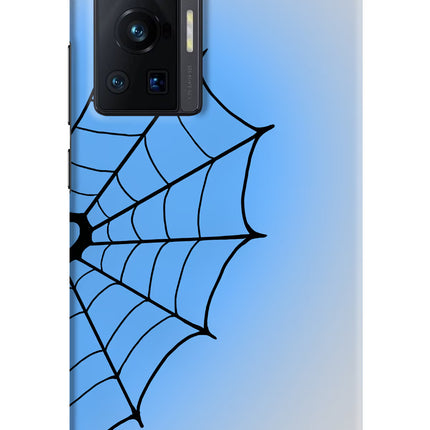 Blue Web Vivo X70 Pro Hard Case Back Cover by Casekaro