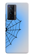 Blue Web Vivo X70 Pro Hard Case Back Cover by Casekaro