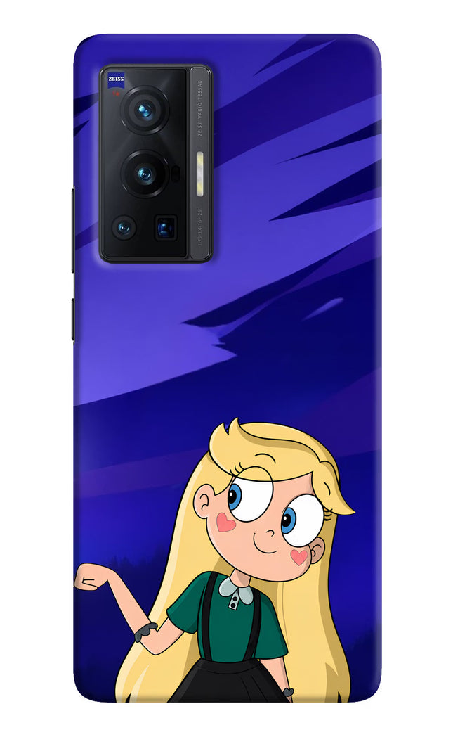Star Glow Vivo X70 Pro Hard Case Back Cover by Casekaro