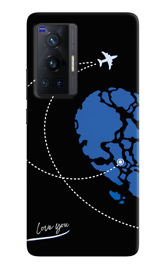 Love Orbit Vivo X70 Pro Hard Case Back Cover by Casekaro