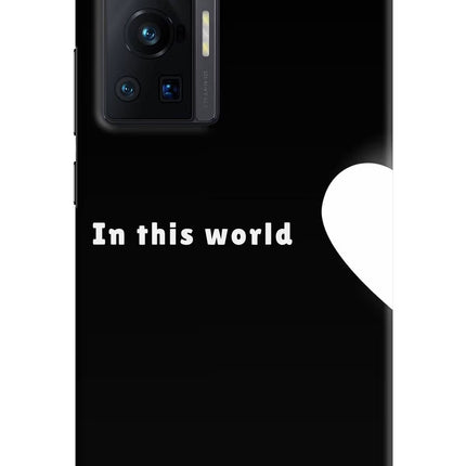 This World Vivo X70 Pro Hard Case Back Cover by Casekaro