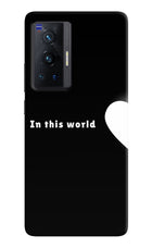 This World Vivo X70 Pro Hard Case Back Cover by Casekaro