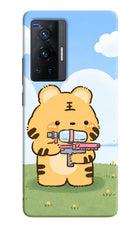 Tiger Treat Vivo X70 Pro Hard Case Back Cover by Casekaro