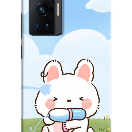 Bunny Treat Vivo X70 Pro Hard Case Back Cover by Casekaro
